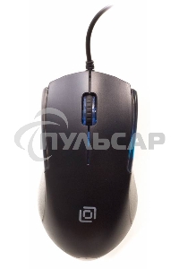 Мышь проводная Oklick 245M черный, 1000 dpi, USB, кнопки - 3
