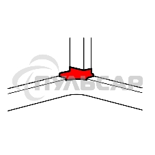 Отвод DLP угл. на 80/105/150 010763 Legrand Отводы угловые - для односекционных кабель-каналов DLP 35х80/105, 50х80/150 - белый Отвод DLP угл. на 80/105/150 010763 Legrand Отводы угловые - для односекционных кабель-каналов DLP 35х80/105, 50х80/150 - белый