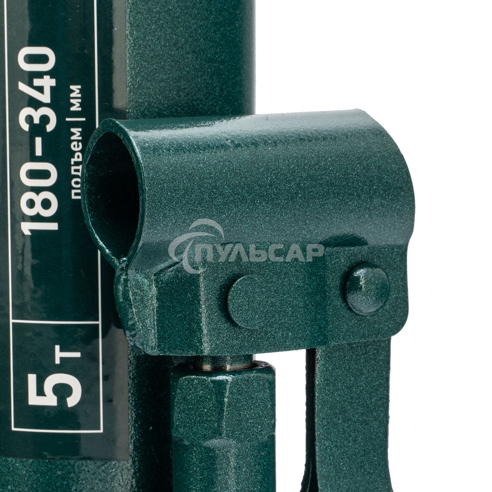 Домкрат гидравлический Сибртех бутылочный, 5т, 180-340мм, в пласт. кейсе