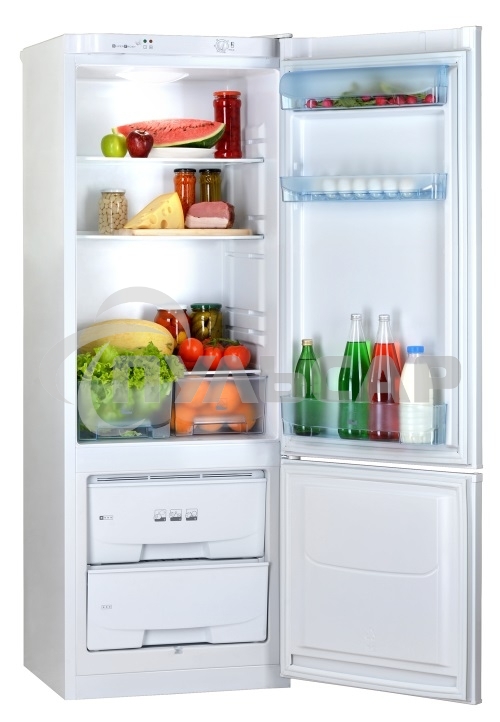 Холодильник Pozis RK-102 серебристый двухкамерный 188/57 л морозилка снизу