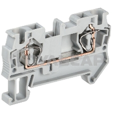 Клемма пружинная КПИ 2в-4 41А сер. IEK YZN11-004-K03