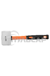 Киянка резиновая, 450г, белая резина, фибергласовая рукоятка Sparta