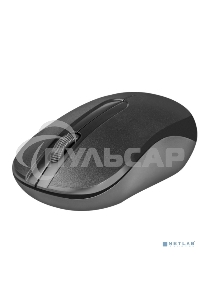 Мышь беспроводная Defender Datum MM-285 черный, 1600 dpi, радиоканал, USB, кнопки - 3