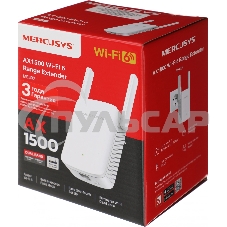 Повторитель беспроводного сигнала Mercusys ME60X AX1500 10/100/1000BASE-TX белый