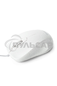 Мышь проводная Crown CMM-502 белый, 1000 dpi, USB, кнопки - 3