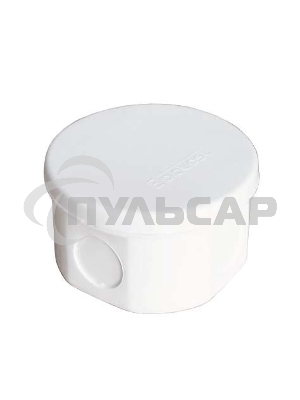 Коробка распр. ОП d75х45 4 выхода без гермовводов IP54 крышка защелкивающаяся бел. Epplast 245351