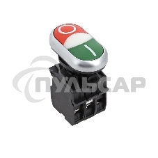 Кнопка LA32HN кр/зел. 