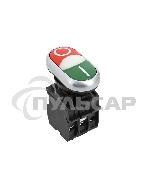 Кнопка LA32HN кр/зел. 