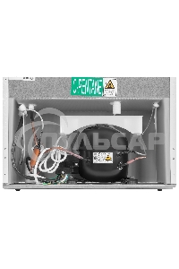 Холодильник Hyundai CC2051WT белый двухкамерный 120/34л морозилка снизу, капельная система