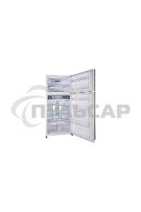 Холодильник Sharp SJ-XE55PMWH белый жемчуг двухкамерный 388/148 л морозилка сверху