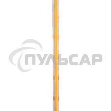 Лента светодиодная 12В, COB 8Вт/м, 320 LED/м, оранжевый, 8мм, 5м, IP20 Rexant