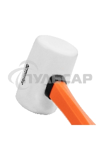 Киянка резиновая, 450г, белая резина, фибергласовая рукоятка Sparta