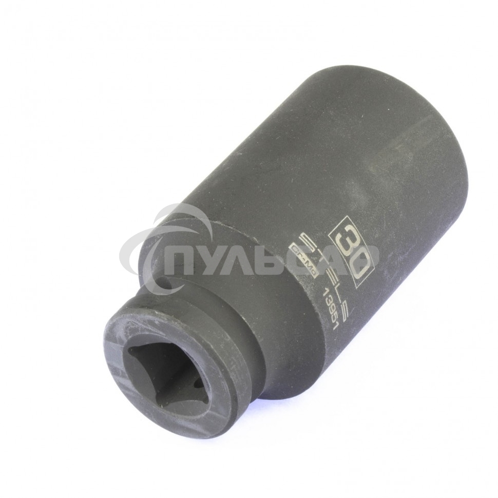 Головка ударная удлиненная шестигранная, 30 мм, 1/2