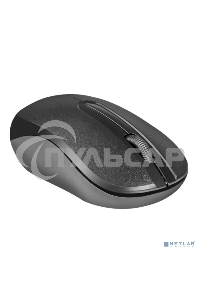 Мышь беспроводная Defender Datum MM-285 черный, 1600 dpi, радиоканал, USB, кнопки - 3