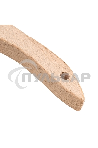 Щетка зачистная Denzel 3-х рядная, прямая проволока из нержавеющей стали с деревянной ручкой, EFP