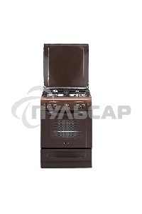 Плита газовая Gefest ПГ 6100-02 0010 коричневый, конфорок 4 шт, духовка 52 л, 60 см x 85 см x 60 см