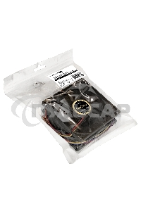 Вентилятор для корпуса ExeGate EX09225B4P-PWM черный, 92 мм, 2200 об/мин, 28 дБ, 4 pin