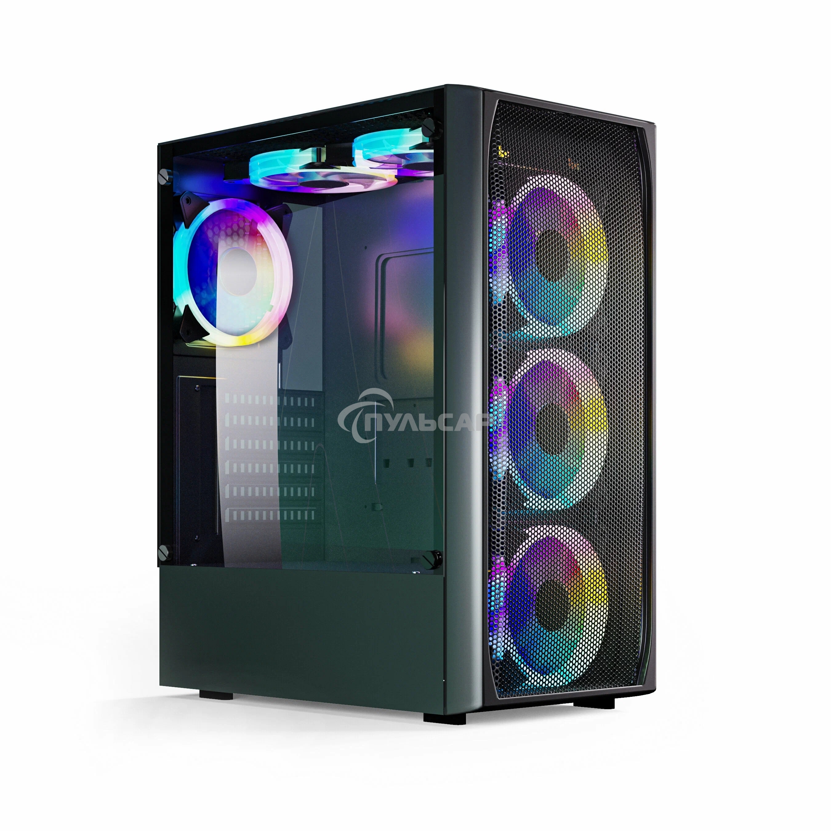 Компьютерный корпус ABR GQ-3 (8017) (USB 3.0X1 + USB 2.0 X2+audio)