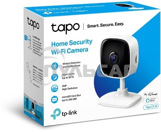 Домашняя Wi-Fi камера TP-Link Tapo C110