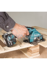 Пила циркулярная MAKITA HS301DWAE10.8В 2х2А·ч Li-ion 1500об\м диск-ф85мм рез-25.5мм 1.6кг чем