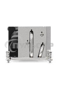 Кулер для процессора ExeGate ESNK-P0048AP4.PWM.2U.2011.Cu серебристый, 60 мм, алюминий/медь, 6800 об/мин, 52 дБ, 4 pin, 135 Вт, 64.5 мм