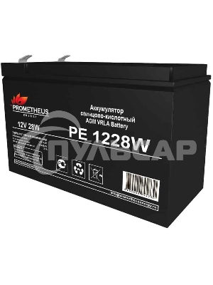 Батарея для ИБП Prometheus Energy PE 1228W 12В 7А·ч