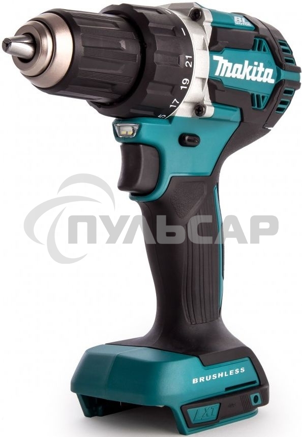 Дрель ак б\щет Makita DDF484Z,18В,Li-ion,БЗП-13мм,0-500\0-2000об\м,54\30Нм,1.5кг,кор,б\акк и з\у,XPT