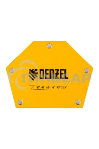 Фиксатор магнитный для сварочных работ усилие 75 LB, 30х45х60х75х90х135 град. Denzel