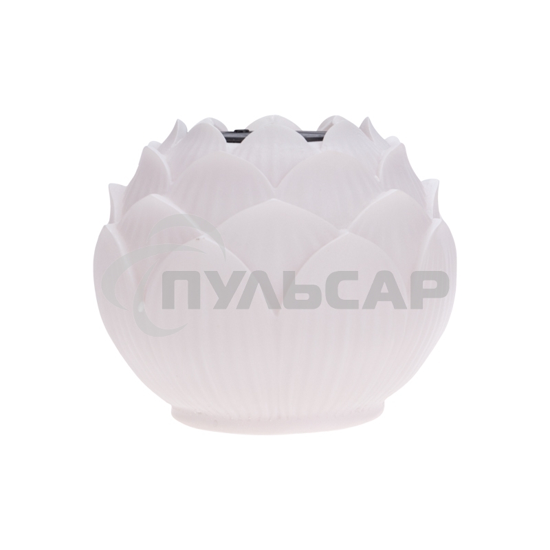 Светильник садовый Rexant Лотос, 3000К, 15см, встроенный аккумулятор, солнечная панель, коллекция Пекин