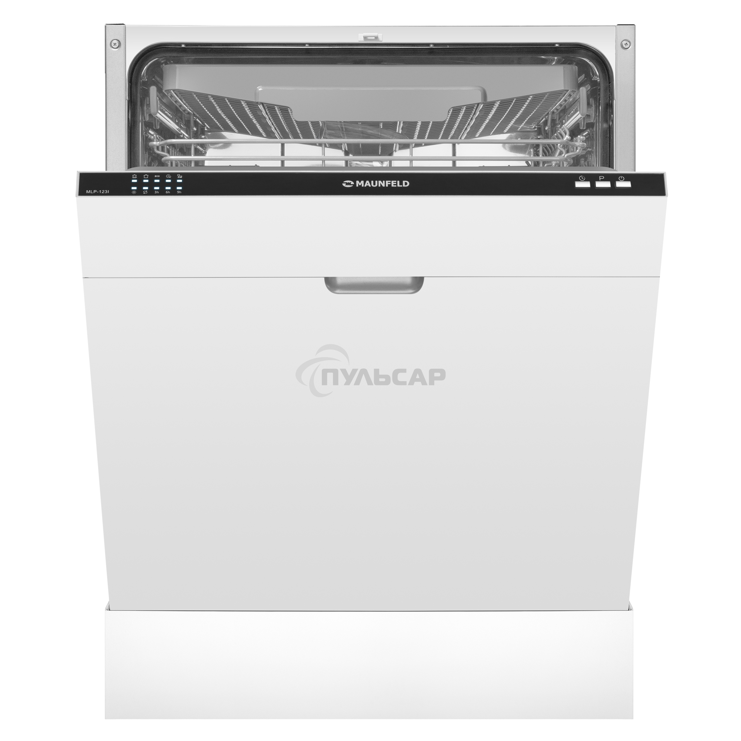 Встраиваемая посудомоечная машина Maunfeld MLP-123I, черный, 59.8 см, 14 компл., 49 дБ, класс A++