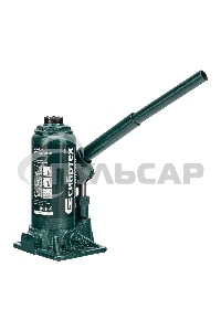 Домкрат гидравлический Сибртех бутылочный, 5т, 180-340мм, в пласт. кейсе