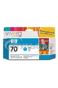 Картридж струйный HP №70 C9452A голубой для HP DJ Z2100/Z3100 (130мл)