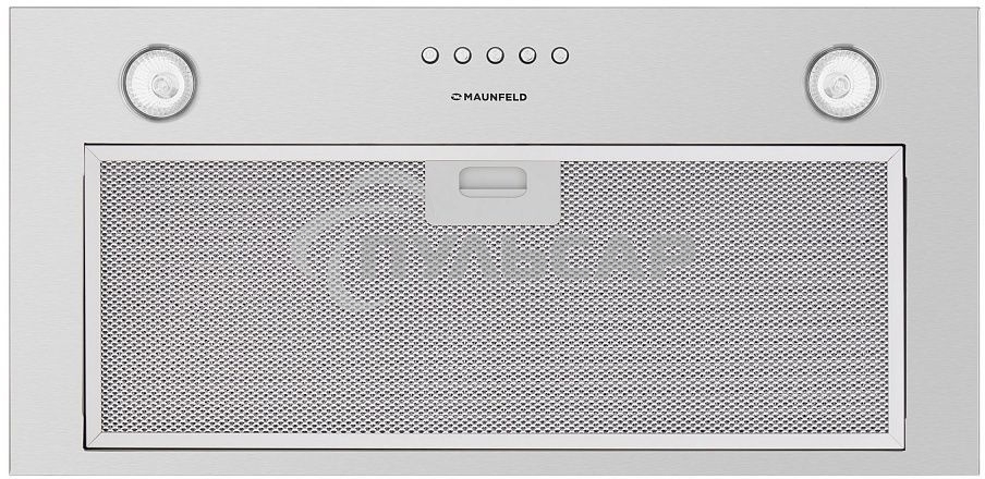 Вытяжка встраиваемая Maunfeld Crosby SINGL 60 нержавеющая сталь, 60 см, 850 куб. м/ч, 48 дБ