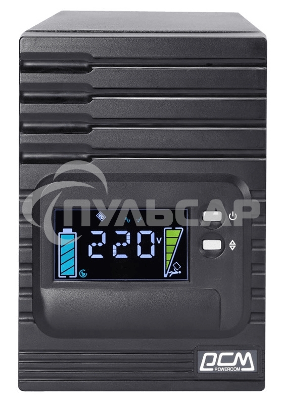 Источник бесперебойного питания Powercom Smart King Pro+ SPT-3000-II LCD 2400Вт 3000ВА черный