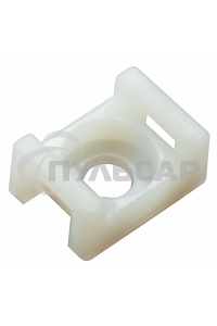 Площадка для крепления стяжки Rexant (ПС-2) 22x16 мм, белая, упаковка 100 шт.