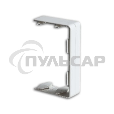 Переходник для РКК-100х60 и 100х40 соединительный (белый) ПРС-100х60 Рувинил