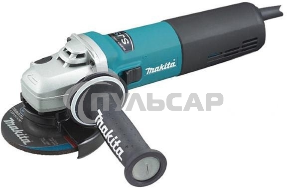 УШМ MAKITA 9565CR ф125мм, 1400Вт, 12000об\м, 3.5кг, кор, муфта SJS, плавный пуск, anti-restart