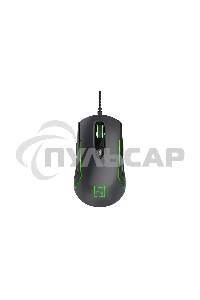 Мышь проводная Harper Gaming Kickback GM-P05 черный, 10000 dpi, USB, кнопки - 8