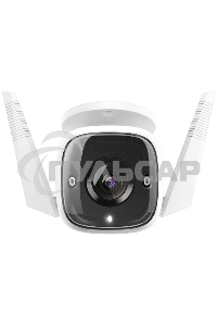 Видеокамера IP TP-Link Tapo C310 белый 3MP indoor & outdoor IP camera, 30m Night Vision, IP66 dust & waterproof, Motion Detection and Notification, 2-way Audio, supports Micro SD card storage, easy setup with APP