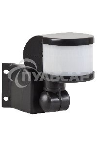 Детектор движения ДД 018 1100Вт угол обз. 270град. дальн. 12м IP44 черный ИЭК LDD10-018B-1100-002