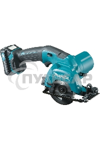 Пила циркулярная MAKITA HS301DWAE10.8В 2х2А·ч Li-ion 1500об\м диск-ф85мм рез-25.5мм 1.6кг чем