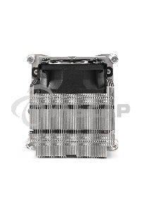 Кулер для процессора ExeGate ESNK-P0048AP4.PWM.2U.2011.Cu серебристый, 60 мм, алюминий/медь, 6800 об/мин, 52 дБ, 4 pin, 135 Вт, 64.5 мм