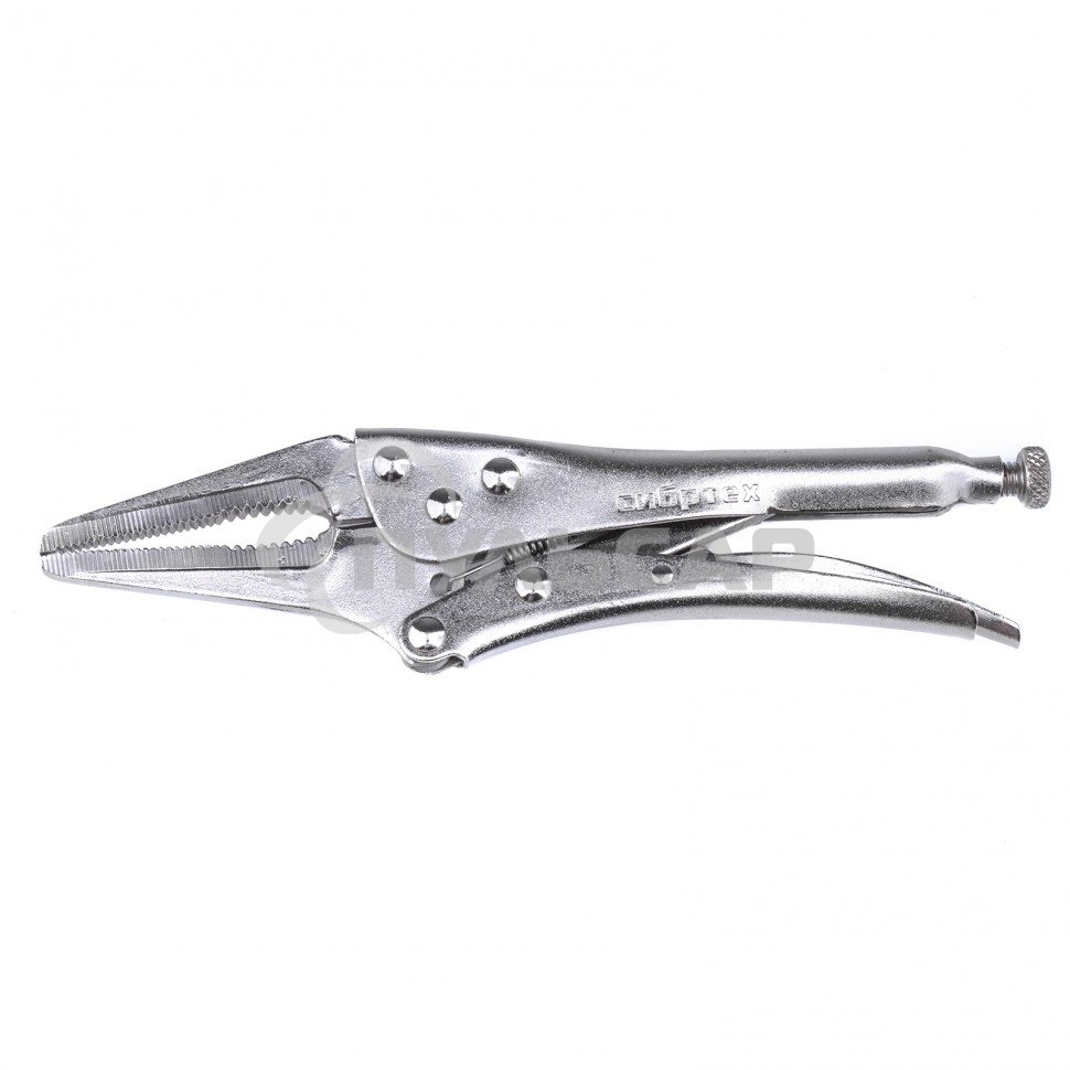 Зажим ручной СИБРТЕХ, удлиненный захват, 220 мм 18424