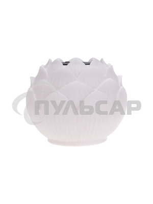 Светильник садовый Rexant Лотос, 3000К, 15см, встроенный аккумулятор, солнечная панель, коллекция Пекин