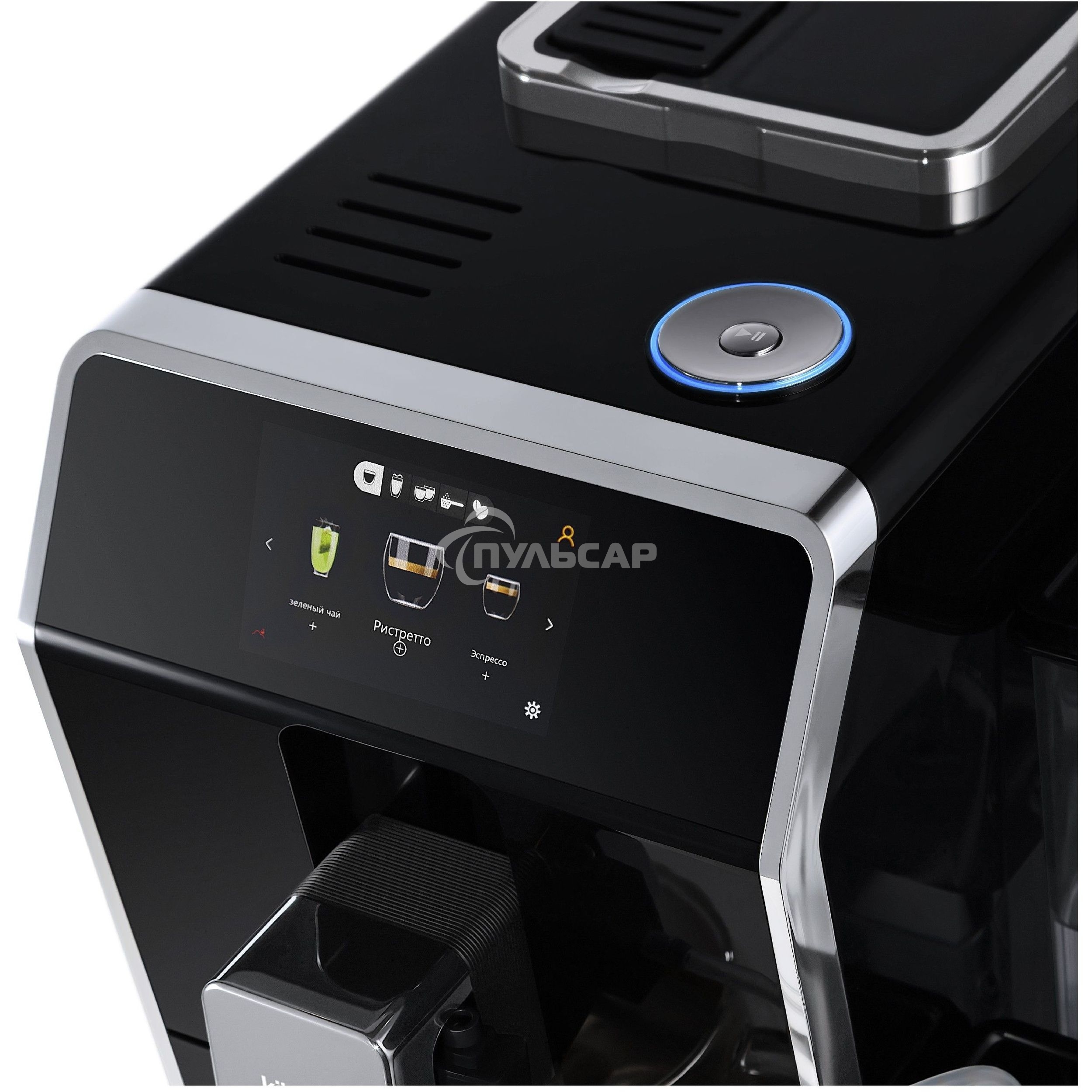 Кофемашина автоматическая Korting KACM 2004 ADAGIO черный, молотый/зерновой, 1.5 л, 1580 Вт, 20 бар