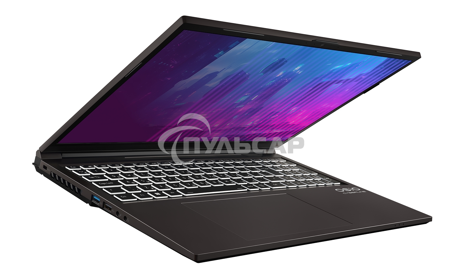 Ноутбук Osio CyberLine C160i-002 коричневый Core i5 12600H 16Gb SSD 512Gb NVIDIA GeForce RTX 4050 6Gb 16