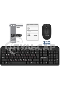 Комплект клавиатура + мышь SVEN KB-C3200W беспроводные клавиатура и мышь, черные