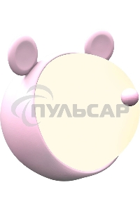 Ночник Gauss NN7024 мышка розовый