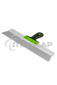 Шпатель фасадный Сибртех 420S45, 450 мм, 2-компонентная ручка, нержавеющая сталь