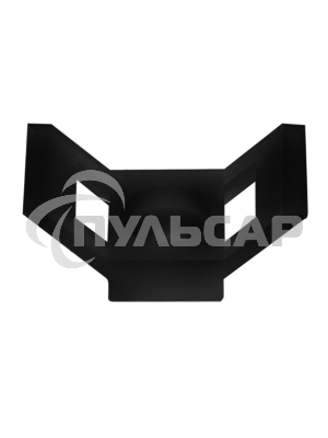 Площадка для крепления стяжки Rexant (ПС-2) 29x15 мм, черная, упаковка 100 шт.